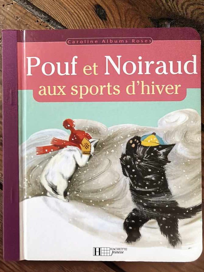 Albums roses violets - Pouf et Noiraud aux sports d’hiver — Pierre Probst