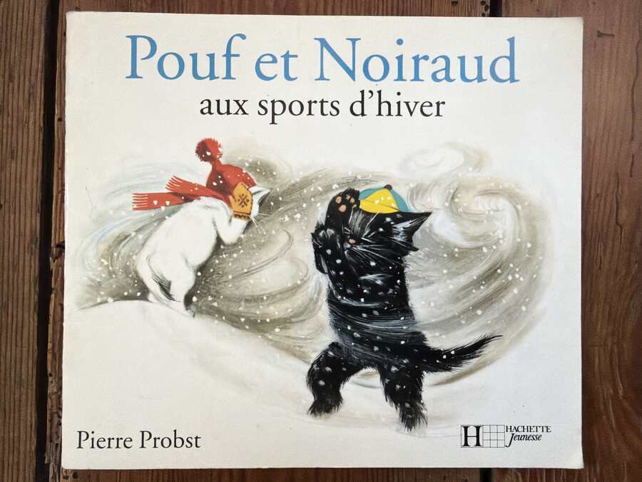 Pouf et Noiraud aux Sports d’hiver — Pierre Probst