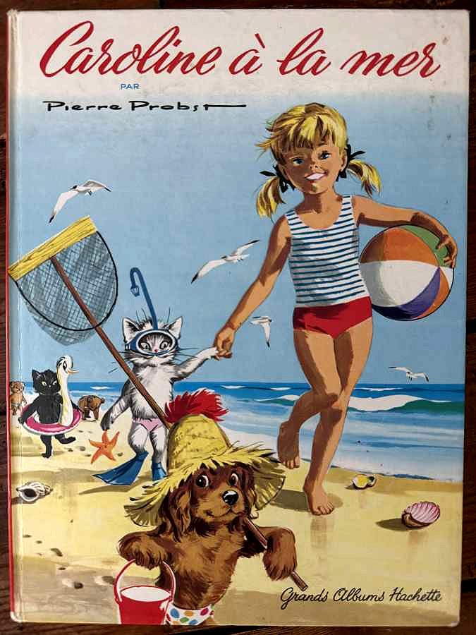 Caroline à la mer