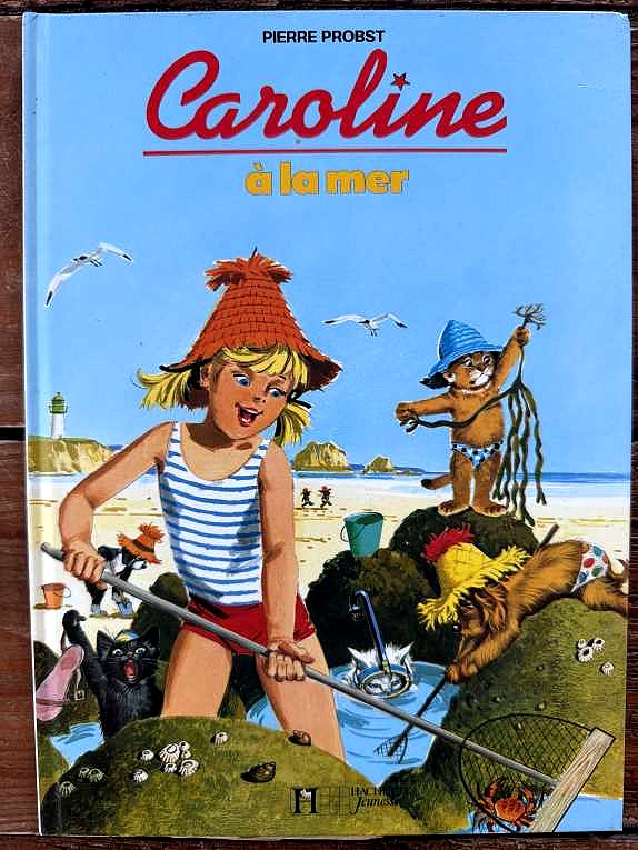 Caroline à la mer
