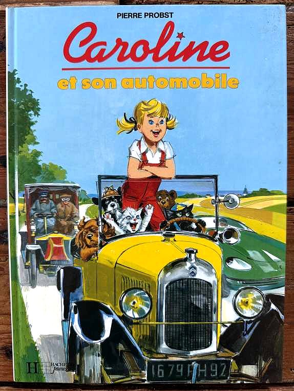 Caroline et son automobile — Pierre Probst