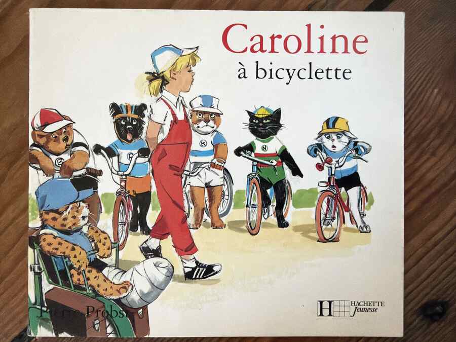 Caroline à bicyclette (vélo) — Pierre Probst