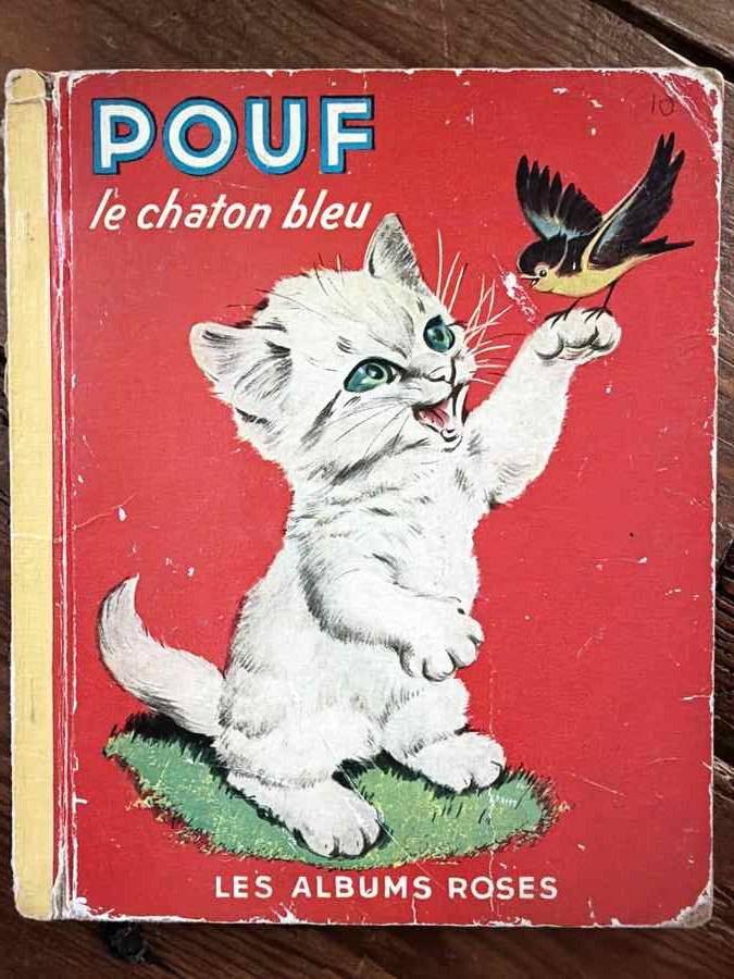 Les albums roses - Pouf le chaton bleu — Pierre Probst