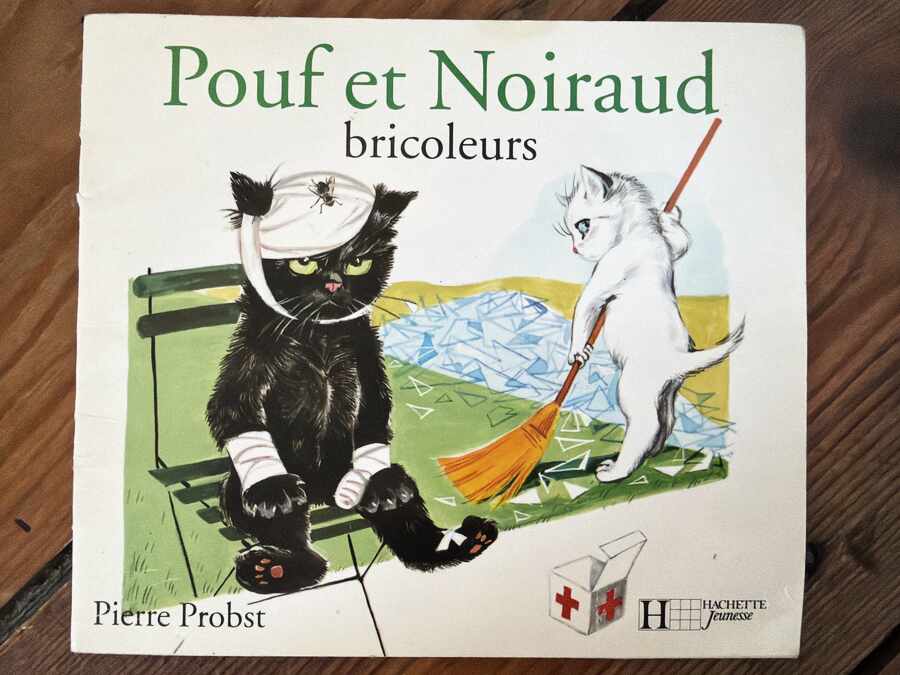 Pouf et Noiraud bricoleurs — Pierre Probst